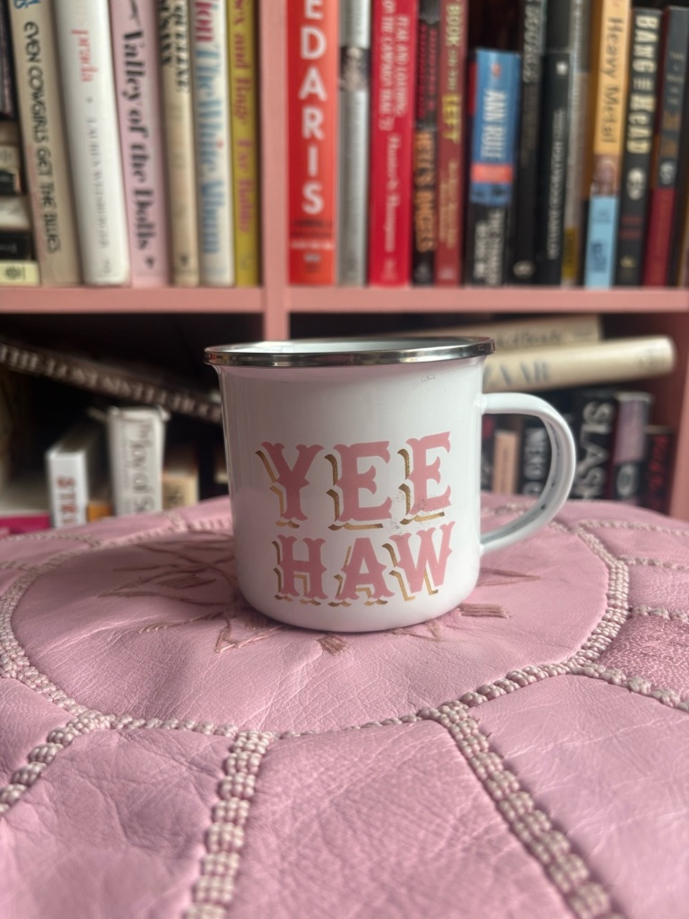Yee Haw Tin Cup Candle